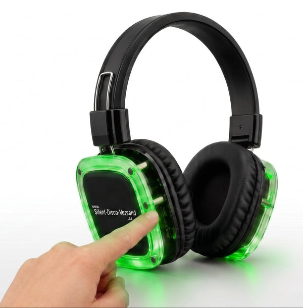 Wählen Sie Ihren bevorzugten Audiokanal (1, 2 oder 3), der zum Musikstream oder DJ passt.